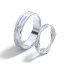 Обручальные кольца парные с авторским дизайном (код 24012)