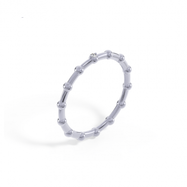 Обручальное кольцо женское узкое (код 24016)