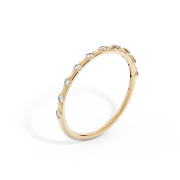 Кольцо с мелкими бриллиантами (код 57005)